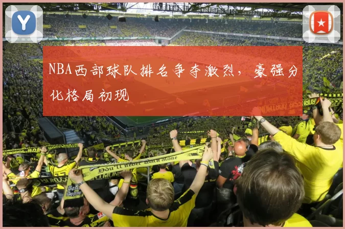 NBA西部球队排名争夺激烈,豪强分化格局初现