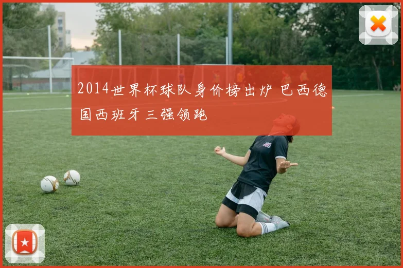 2014世界杯球队身价榜出炉 巴西德国西班牙三强领跑